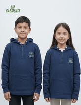 ROAD WEAR KIDS HALF ZIPPER HOODIE - Smgarment's